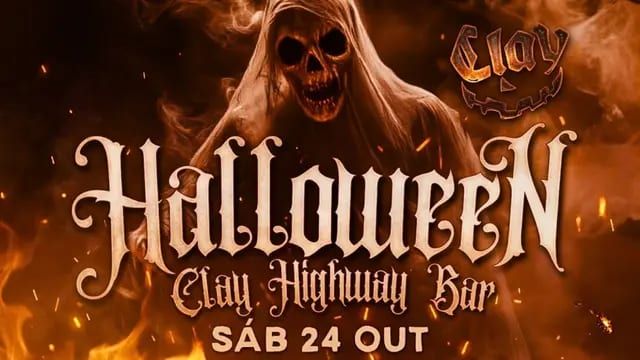 Evento em destaque: Halloween no Clay (Pitty Cover, RW, Jamp) no Clay Highway Bar